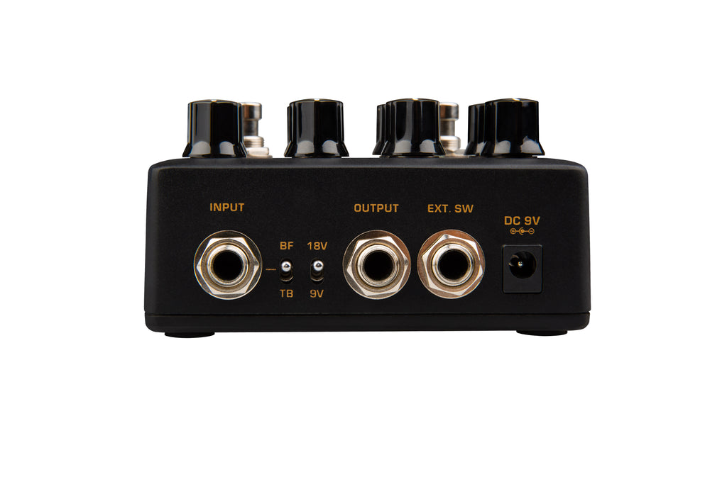 NUX NDS-5 Fireman distortion pedal — footswitch detail