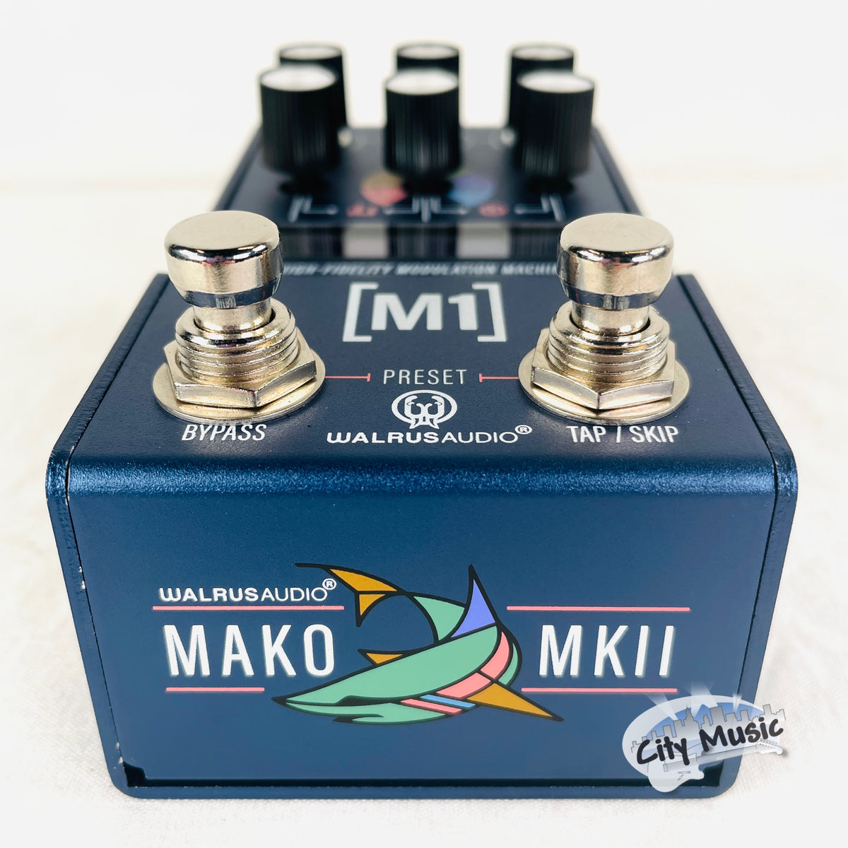 Used Walrus Audio MAKO Series MKII M1 High-Fidelity Modulation Guitar Effects Pedal ♫