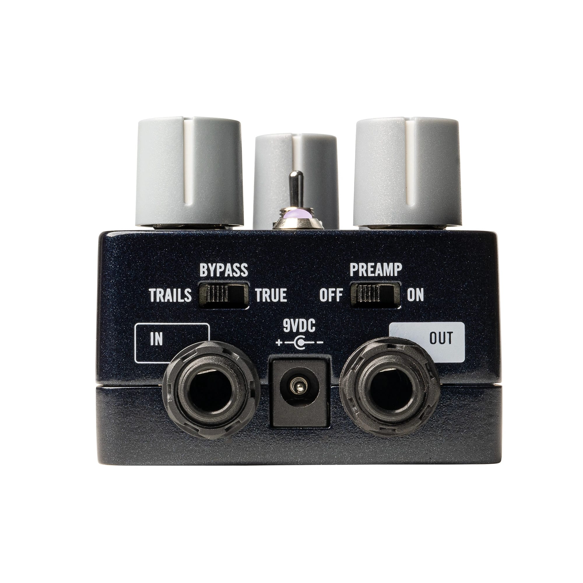 Universal Audio UAFX Orion tape echo delay pedal — angled side view