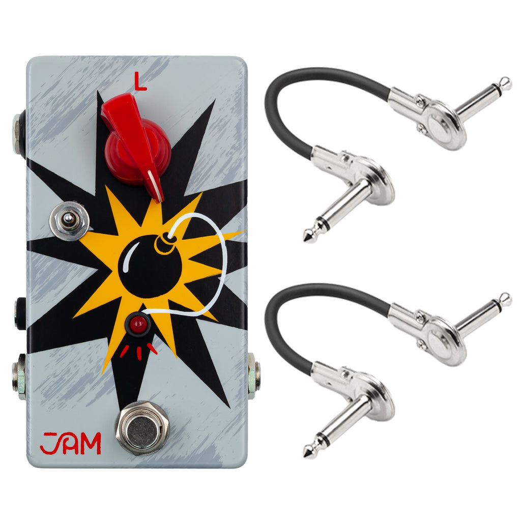 JAM Pedals Boomster mk2 buffer booster pedal - front view
