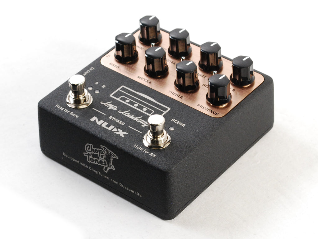 Used NUX NGS-6 Amp Academy amp modeler pedal — side detail