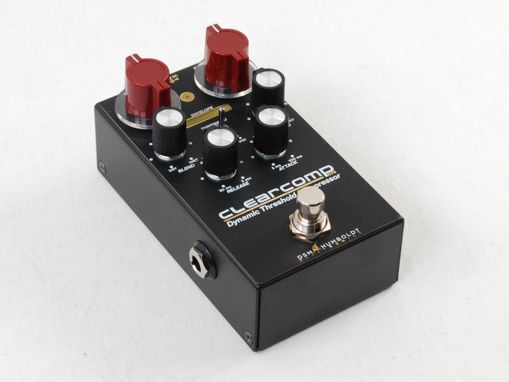 DSM & Humboldt ClearComp compressor pedal — angled view