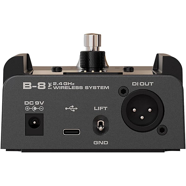 NUX B-8 wireless system — transmitter unit detail
