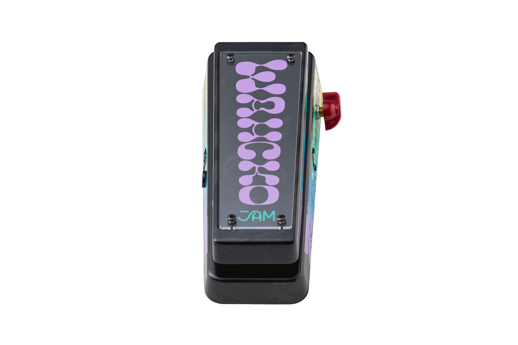 JAM Pedals Wahcko Bass wah pedal — hand-painted artwork detail