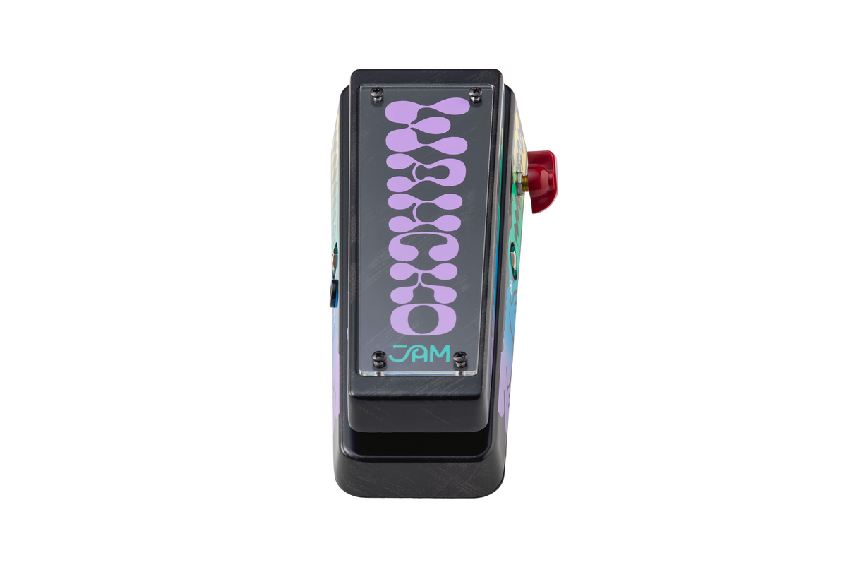 JAM Pedals Wahcko Bass wah pedal — hand-painted artwork detail