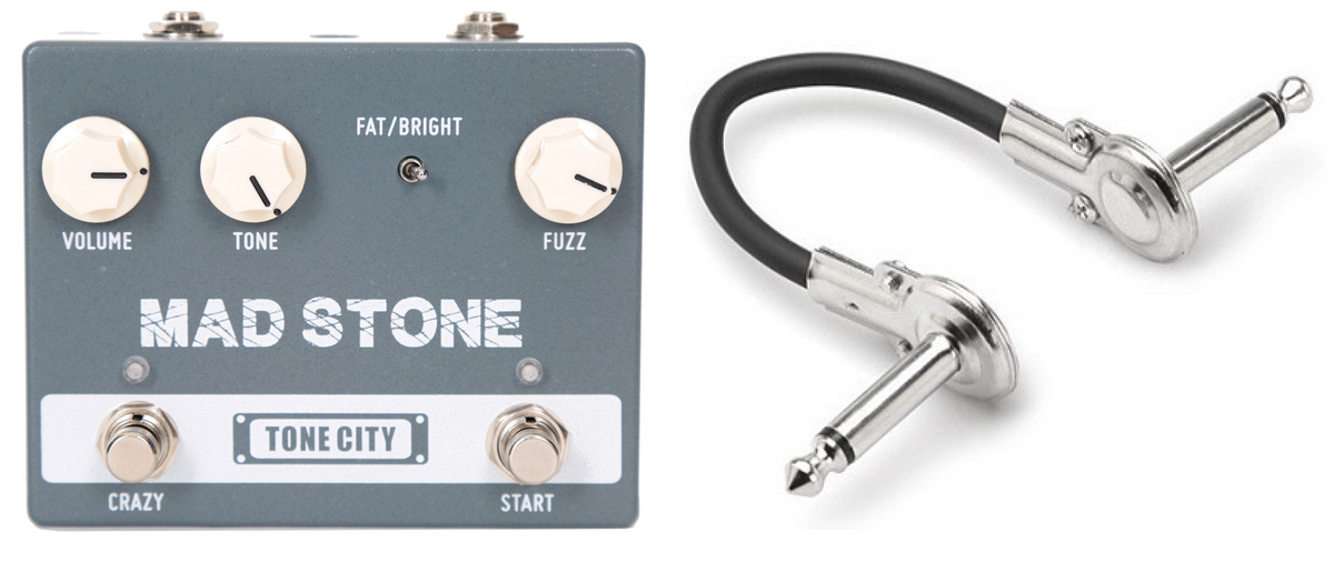 New Tone City T37 Mad Stone Fuzz Guitar Effects Pedal