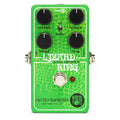 Electro-Harmonix Lizard King bass octave fuzz pedal — green, top view