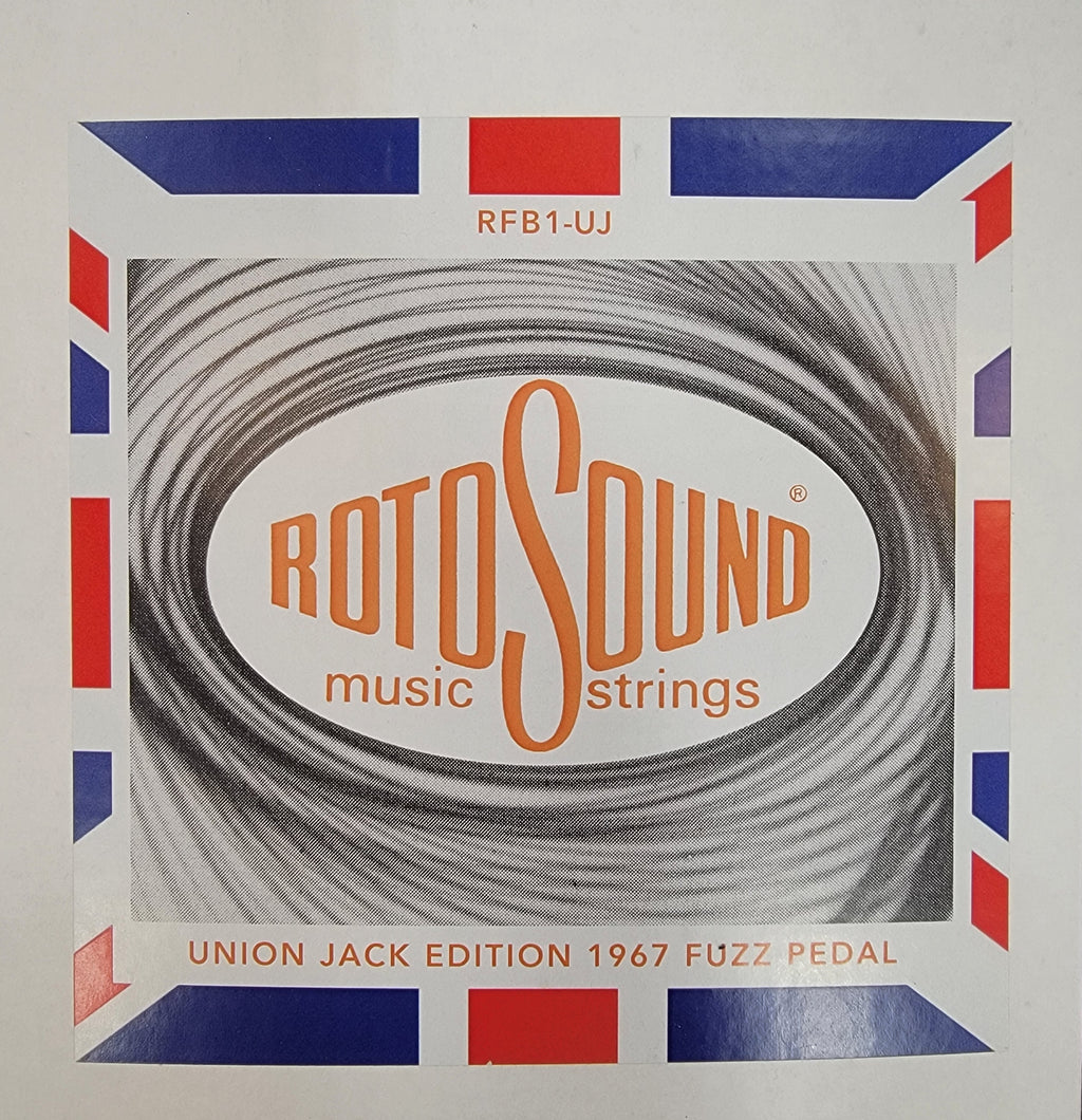 Very Limited (100 pedals!) Rotosound Union Jack Edition 1967 Fuzz Pedal 2025