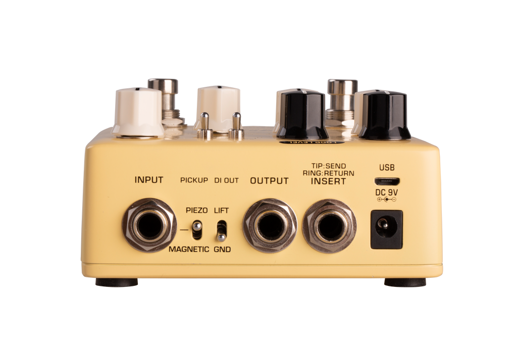 New NUX NAP-5 Stageman Floor Acoustic Preamp & DI Guitar Effects Pedal