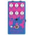 EarthQuaker Afterneath V3 reverb pedal in magenta and blue limited edition