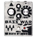 Death By Audio Bass War fuzz pedal — front view