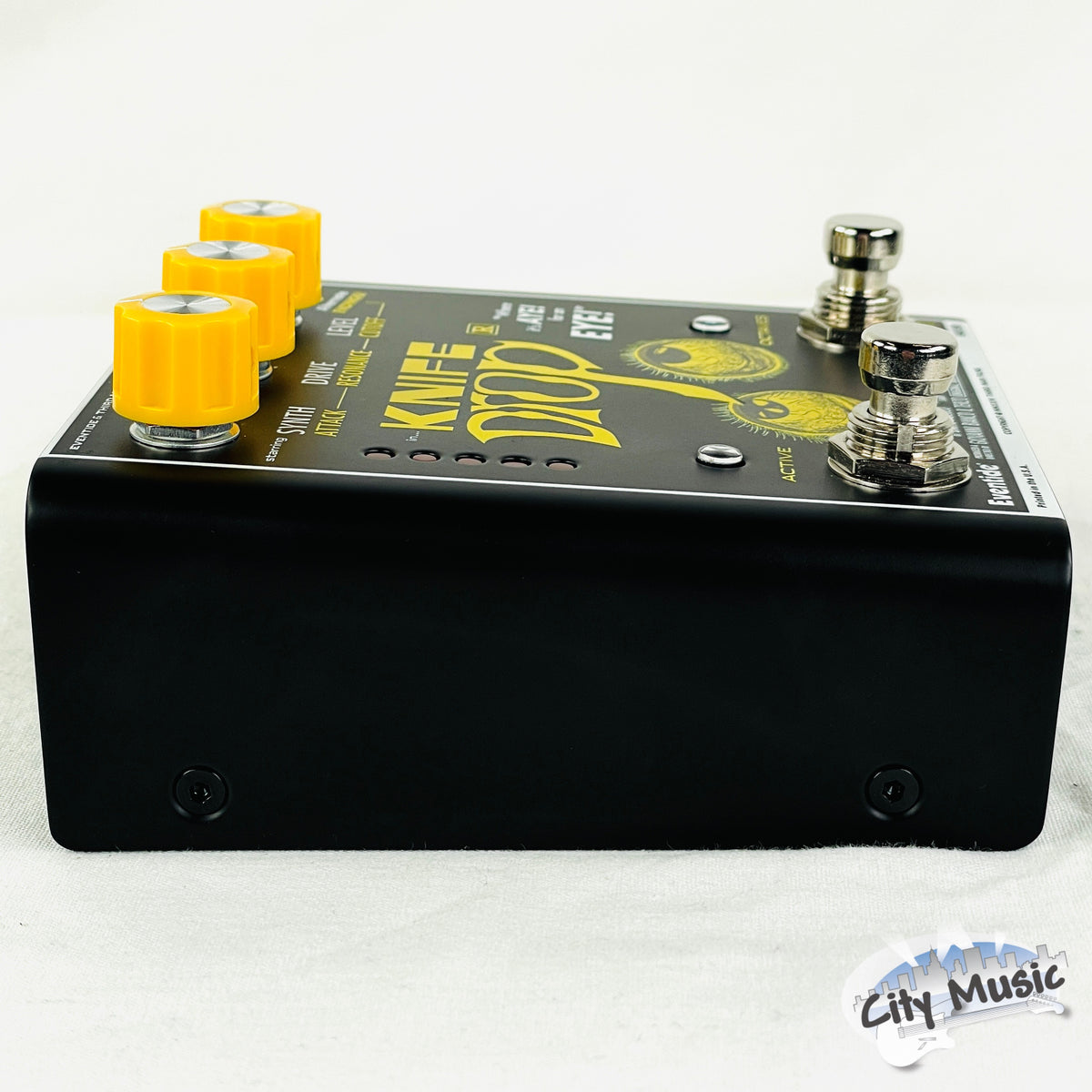 Used Eventide Knife Drop Sub-Octave Fuzz Synth Guitar Effects Pedal ♫