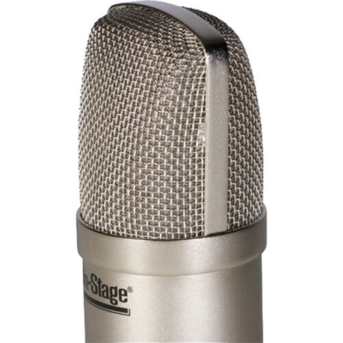 On-Stage AS800 condenser microphone — full kit with accessories