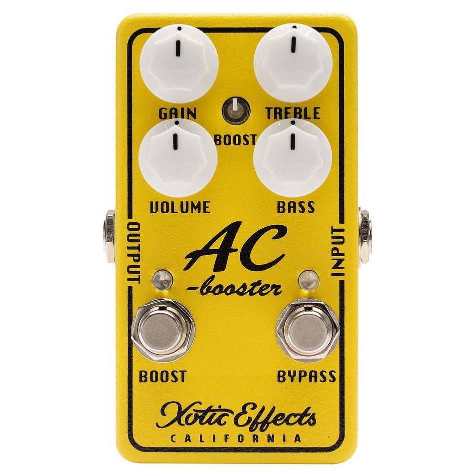 New Xotic Effects AC Booster V2 Overdrive/Boost Guitar Pedal