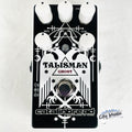 Used Catalinbread Talisman Ghost plate reverb pedal — black enclosure with white graphics, top view