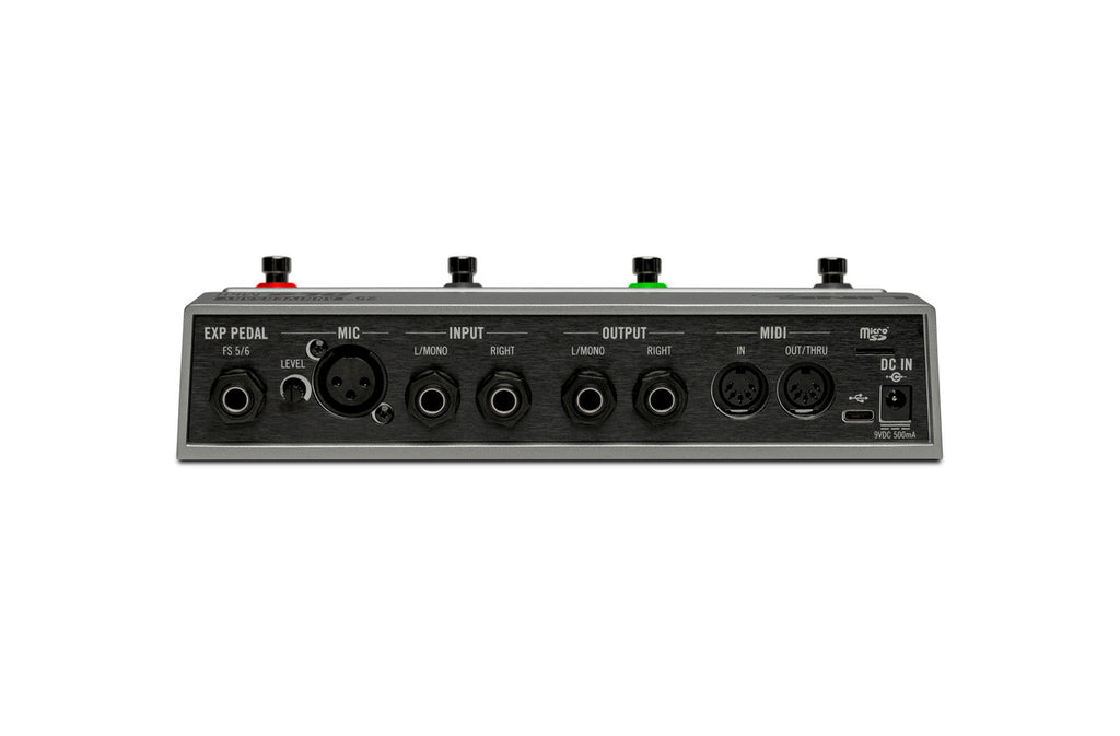 Line 6 DL4 MkII 25th Anniversary delay pedal — rear I/O