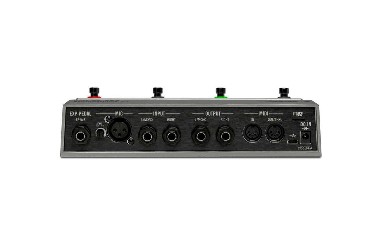 Line 6 DL4 MkII 25th Anniversary delay pedal — rear I/O