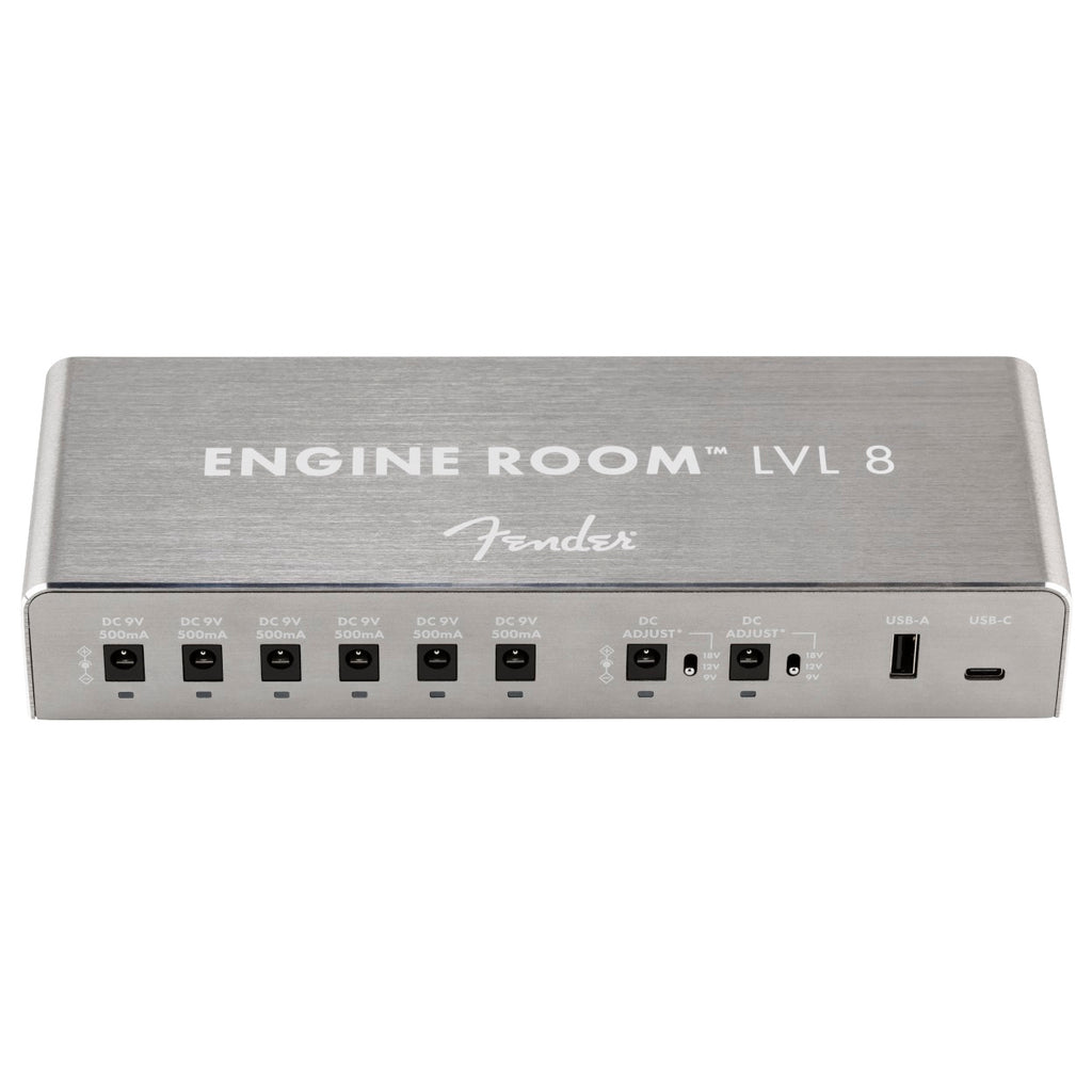Fender Engine Room LVL8 power supply — front panel outputs