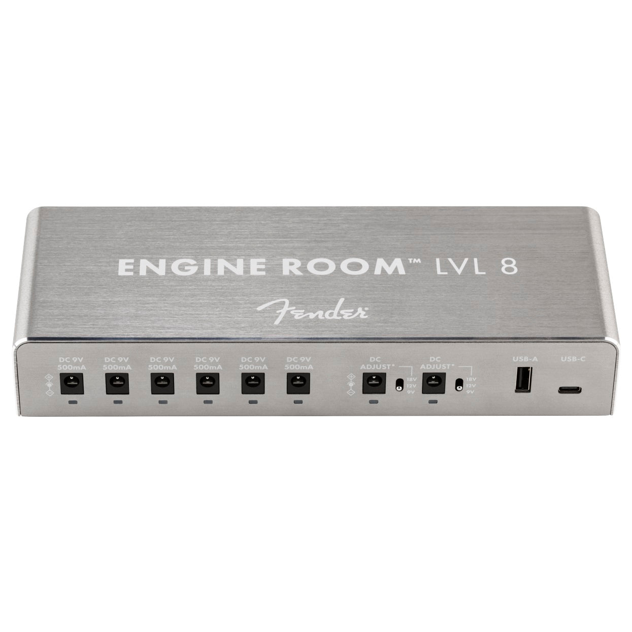Fender Engine Room LVL8 power supply — front panel outputs