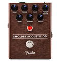Used Fender Smolder Acoustic Overdrive pedal — brown enclosure front