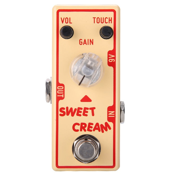 New Tone City Sweet Cream Overdrive Mini Guitar Effects Pedal