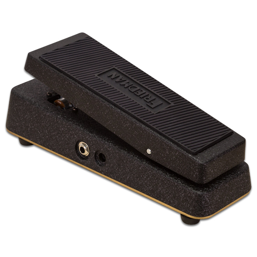 Friedman Gold-72 No More Tears wah pedal — treadle view