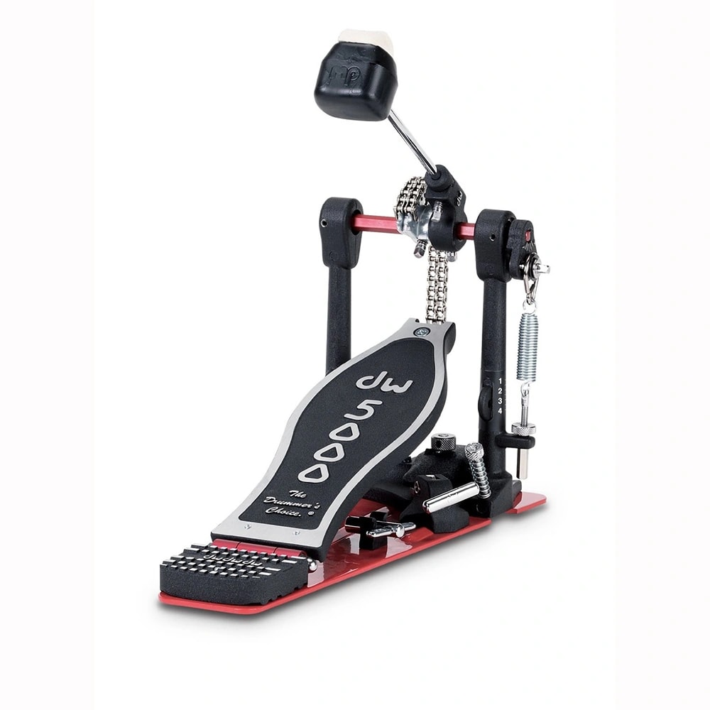DW DWCP5000AD4 5000 Series single kick bass drum pedal — full view