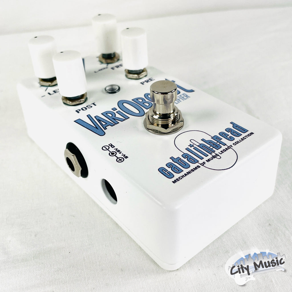Catalinbread VariOboost preamp pedal - knobs detail