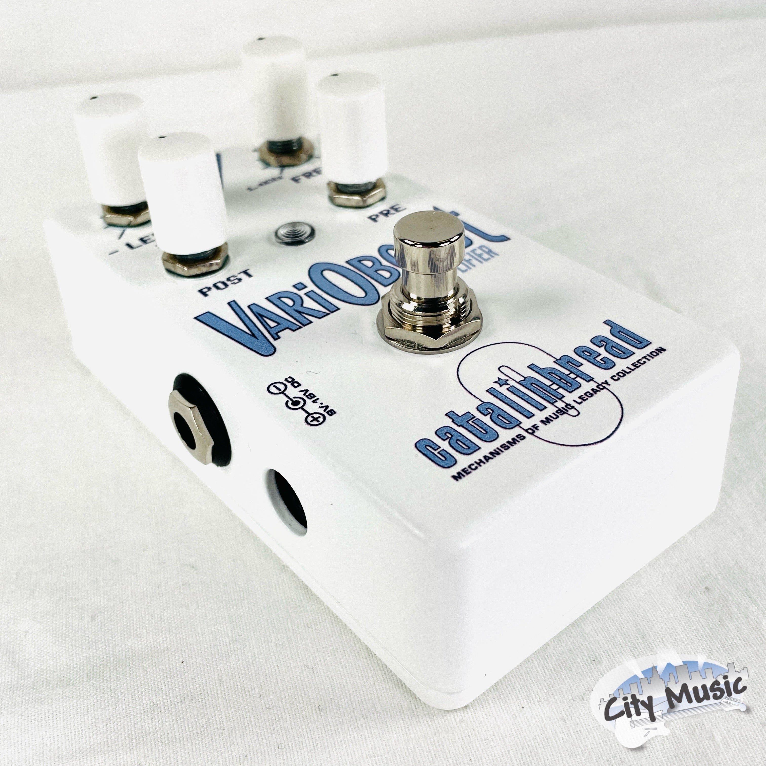 Catalinbread VariOboost preamp pedal - knobs detail