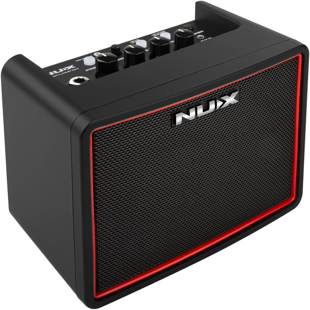 NUX Mighty Lite BT MKII desktop amp - angled side view