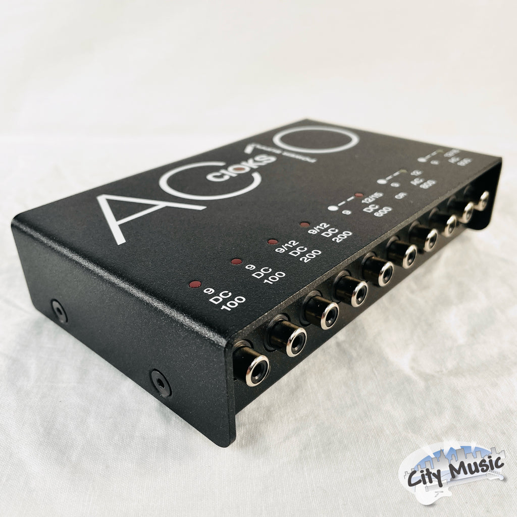 CIOKS AC10 power supply — rear view showing 120V 230V power input
