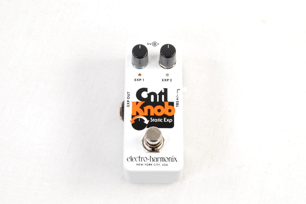 Electro-Harmonix Cntl Knob static expression pedal — top view of controls