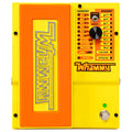 DigiTech MonoNeon Whammy pitch shift pedal — yellow and orange top view