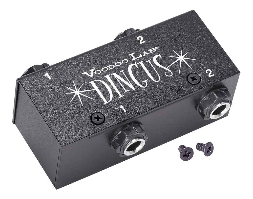 Voodoo Lab Dingus Dual 1/4" Feed-Thru — jacks detail