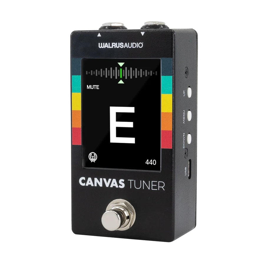 Walrus Audio Canvas Tuner — needle tuning mode display