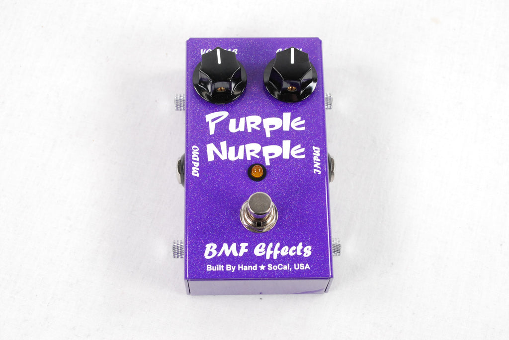 BMF Effects Purple Nurple overdrive pedal — purple enclosure