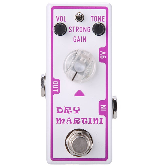 New Tone City Dry Martini Overdrive Mini Guitar Effects Pedal