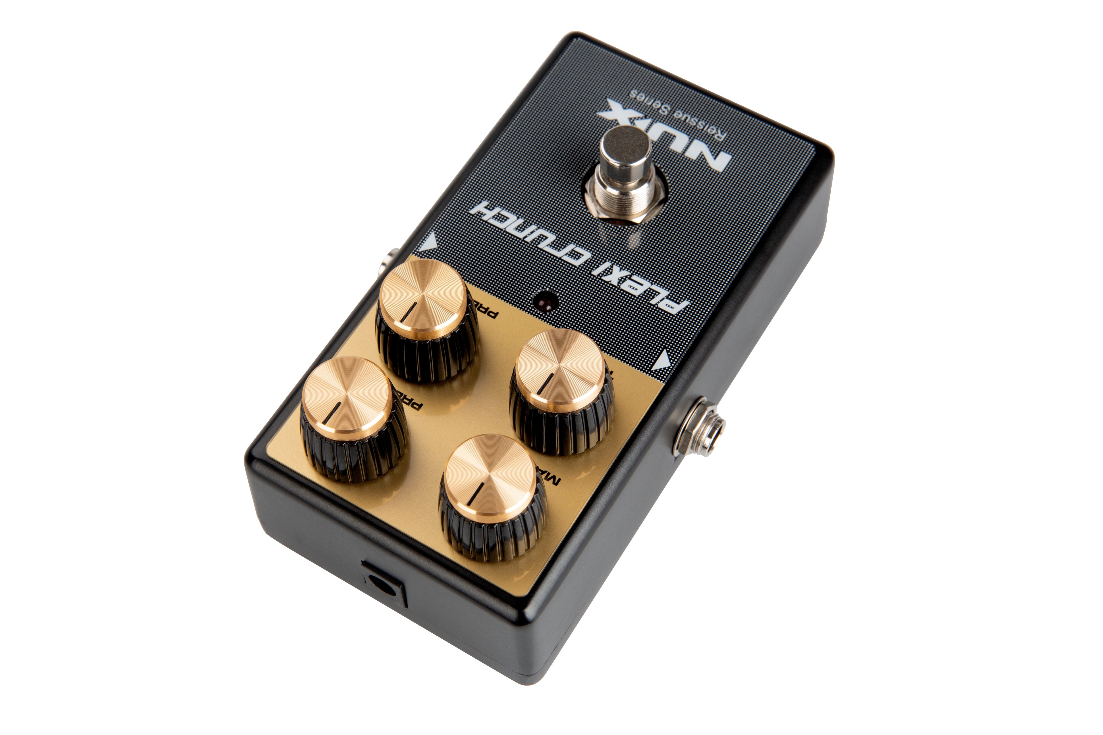 NUX Plexi Crunch overdrive pedal — packaging and box