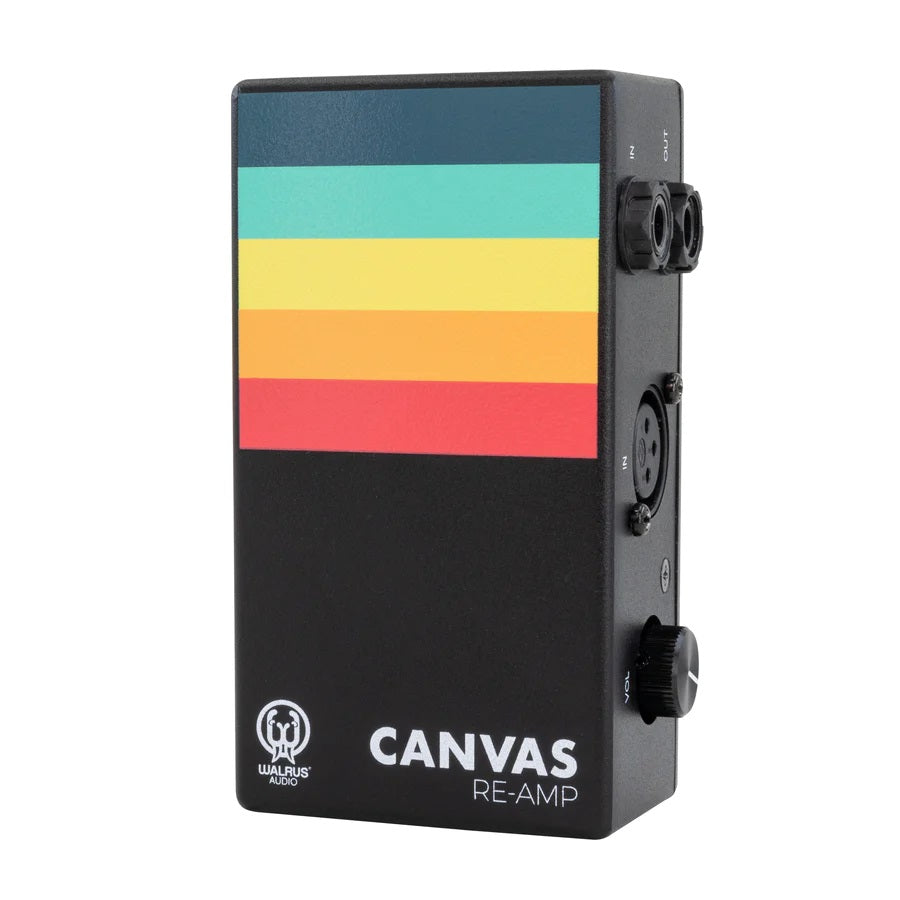 Walrus Audio Canvas Re-Amp box — side controls detail
