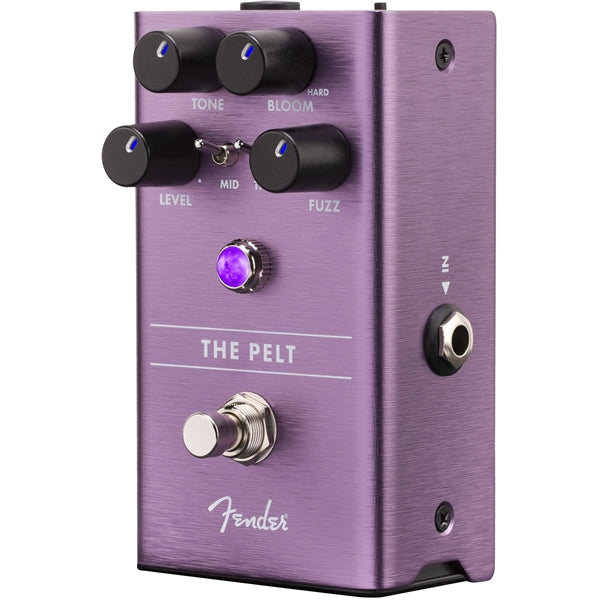 Fender The Pelt Fuzz pedal — Mid and Thick switches and jewel LED