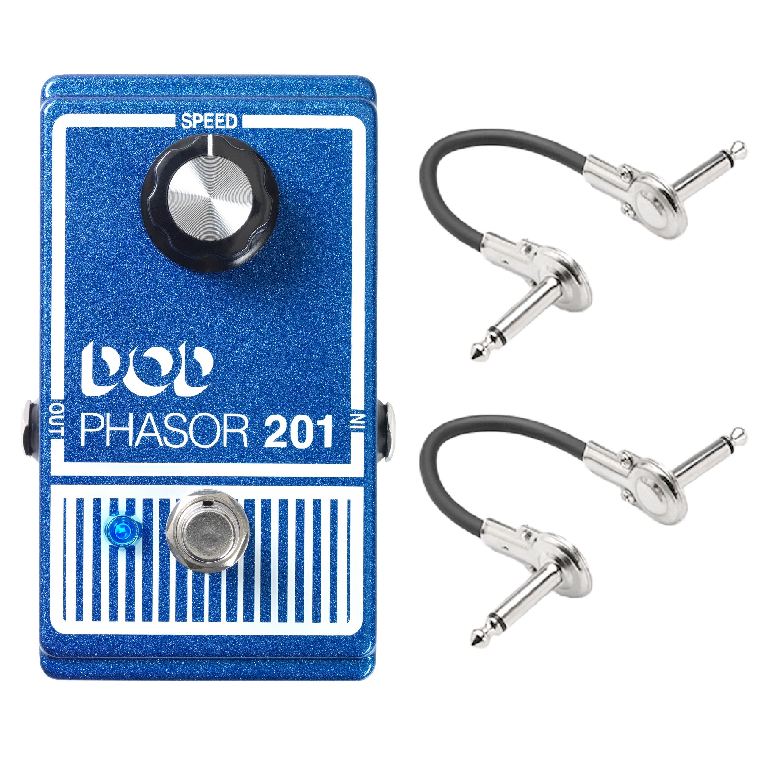 DOD Phasor 201 analog phaser pedal - front top angle