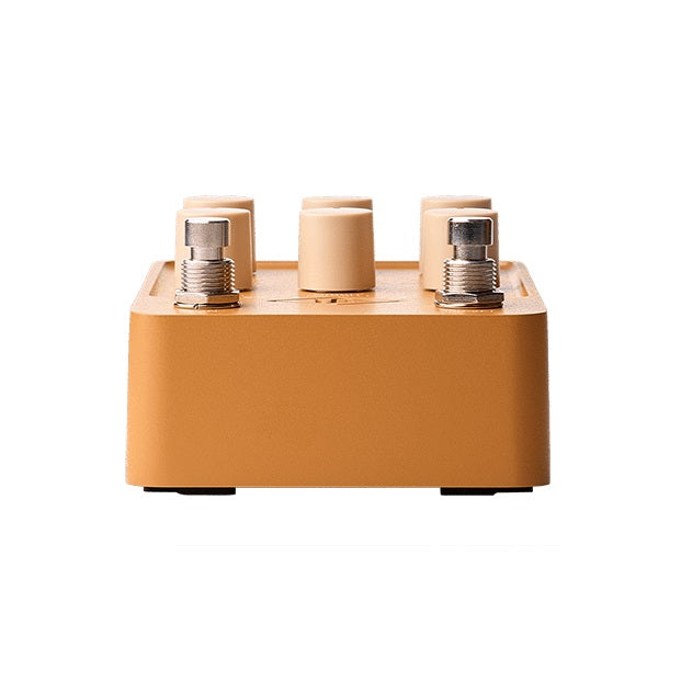Universal Audio Enigmatic '82 amp pedal — rear jacks detail