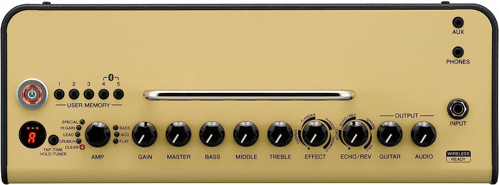 Yamaha THR10-II Wireless desktop guitar amp — side profile view