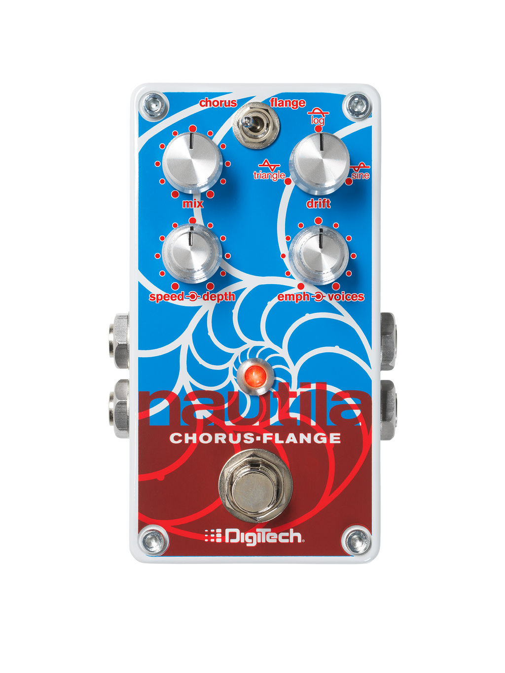 DigiTech Nautila Chorus Flanger and Hosa Cables!