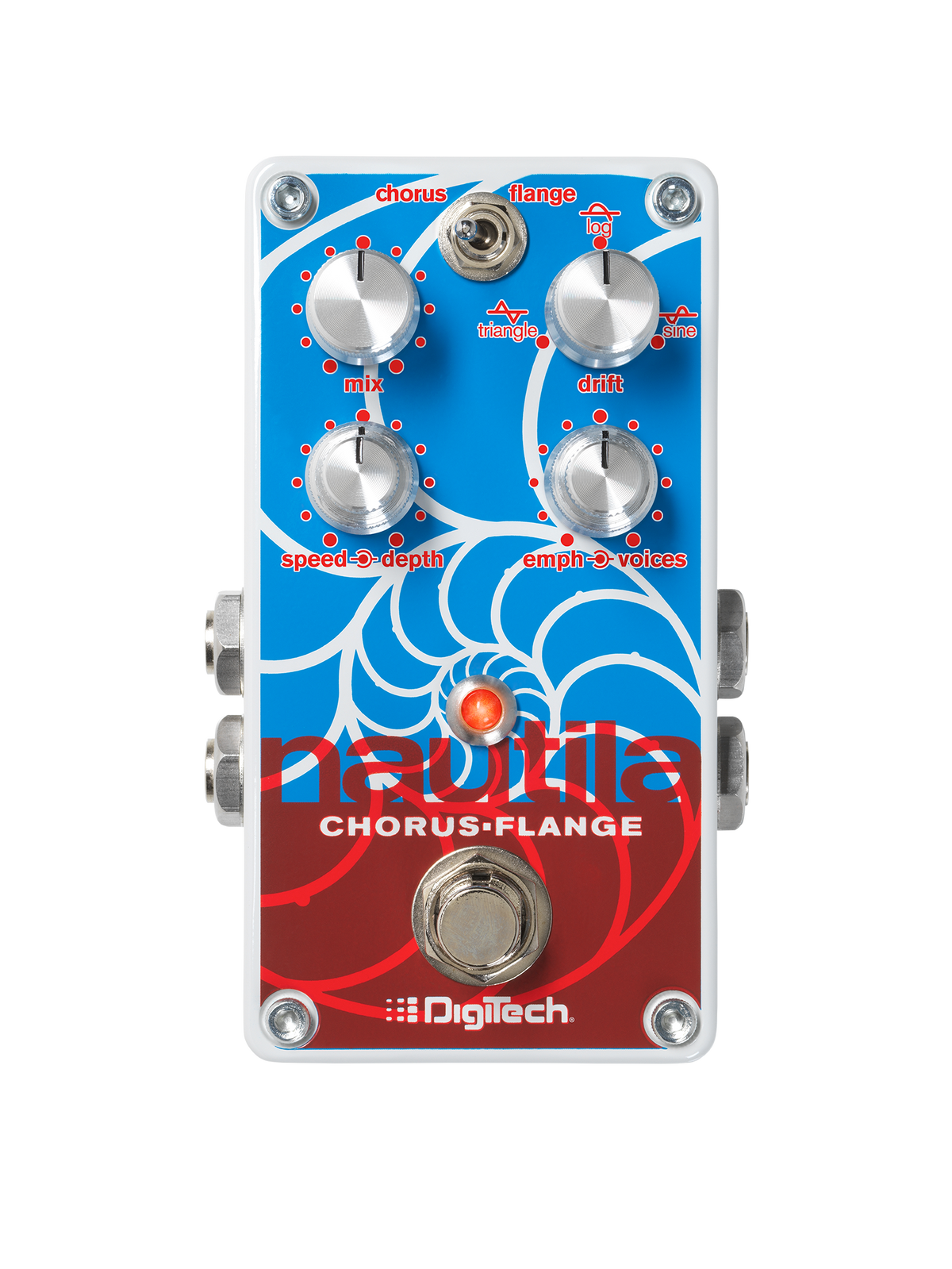 DigiTech Nautila Chorus Flanger and Hosa Cables!