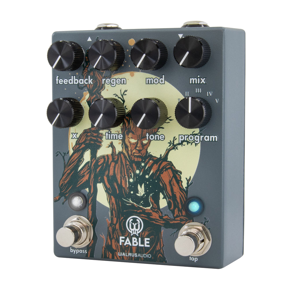 Walrus Audio Fable Granular pedal — control knobs detail