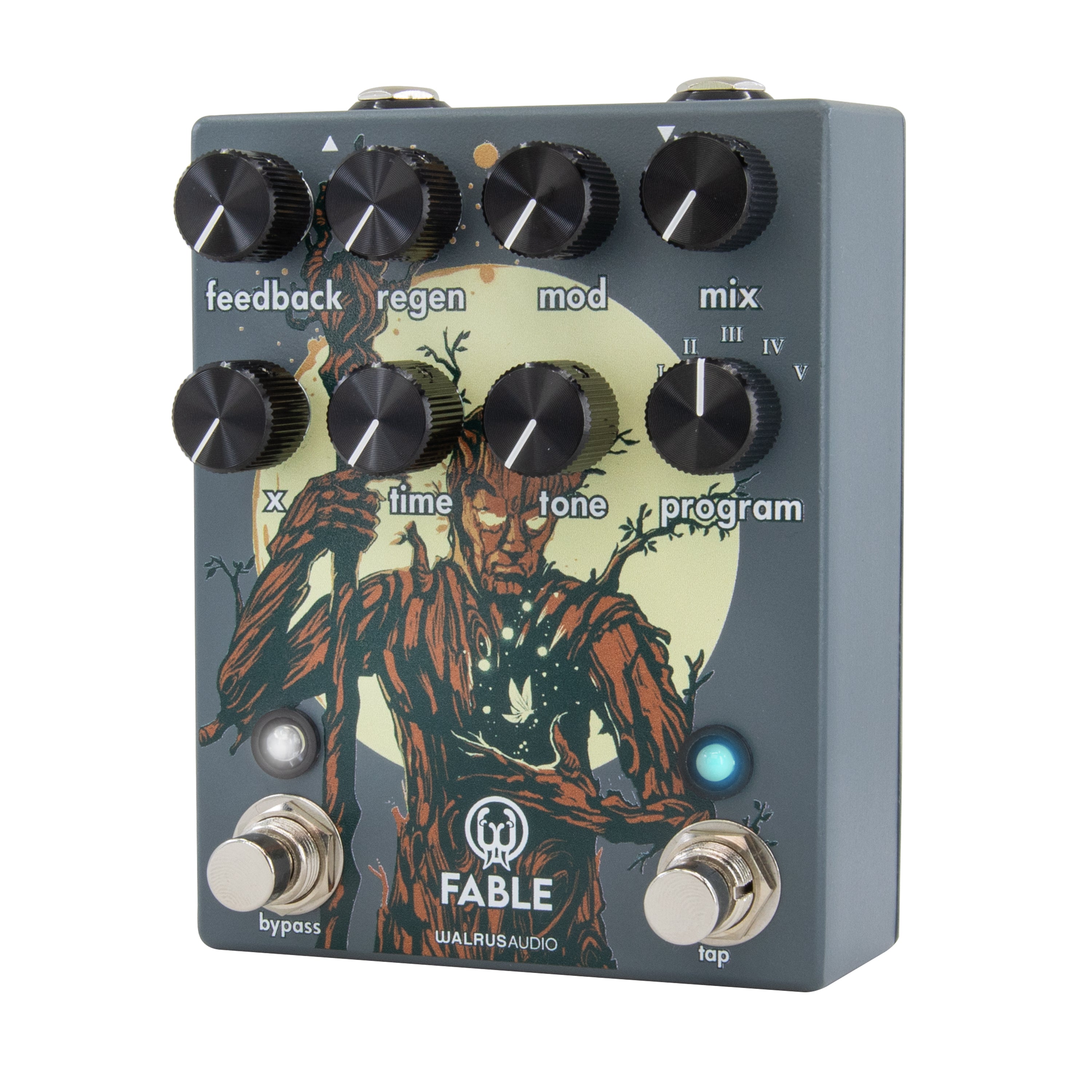 Walrus Audio Fable Granular pedal — control knobs detail