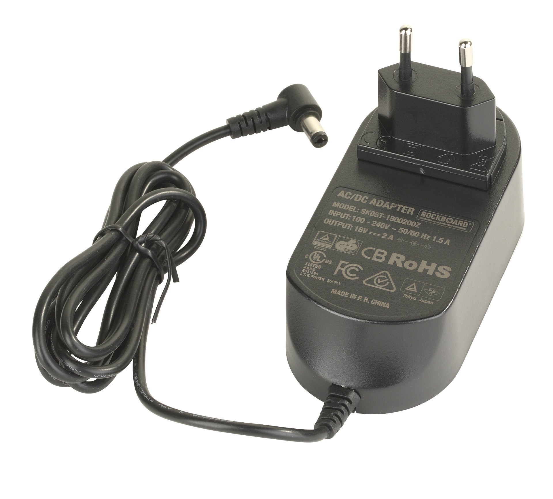RockBoard ISO Power Block V6+ pedal power supply - included cables and adapter