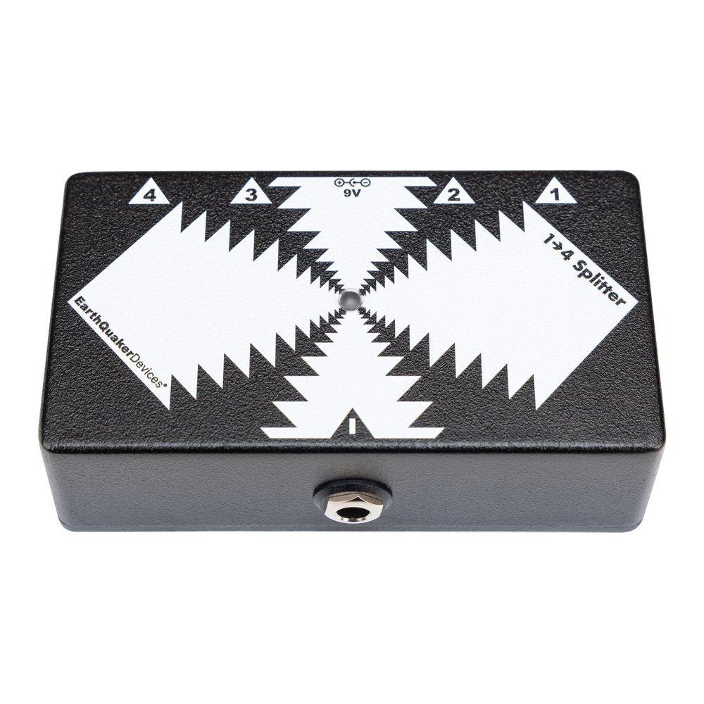 EarthQuaker Devices One to Four Splitter pedal - angled view