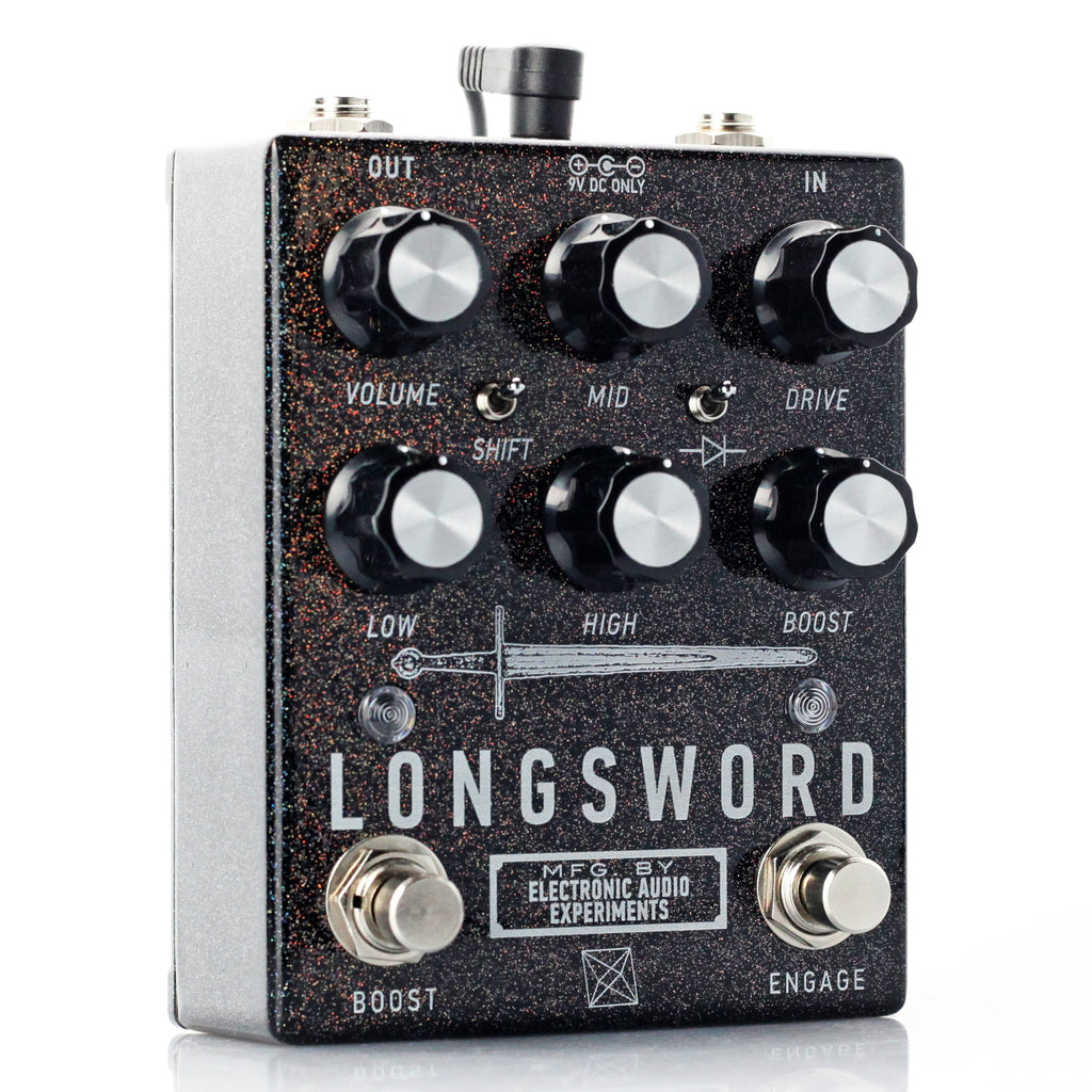 New Electronic Audio Experiments Longsword V4.6 Overdrive Guitar Effects Pedal
